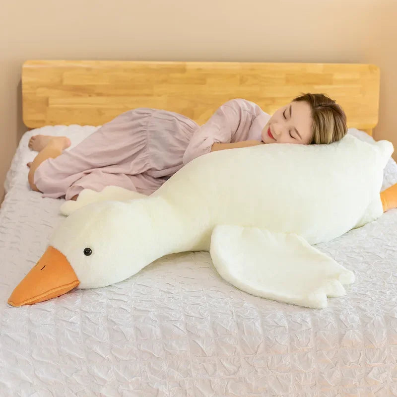 Funny Goose Plush Toy – Soft Duck Pillow for Kids and Gifts