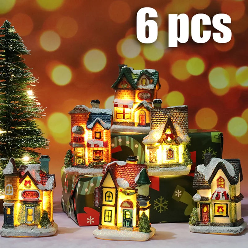 LED Christmas Village Ornaments
