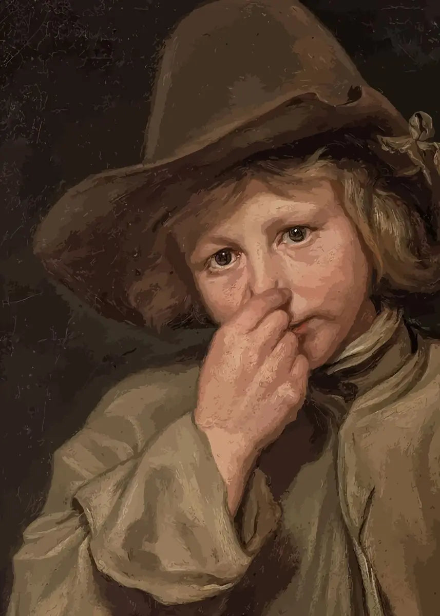 Funny Bathroom Canvas – Mona Lisa with Toilet Roll