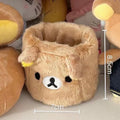 Kawaii Plush Pencil & Cosmetic Holder – Desk Organiser
