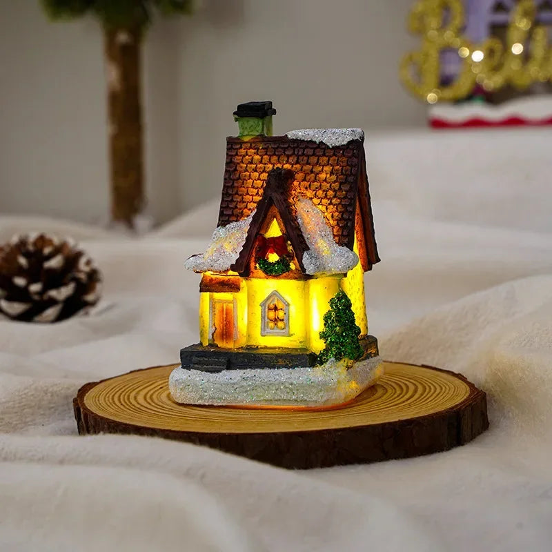 LED Christmas Village Ornaments