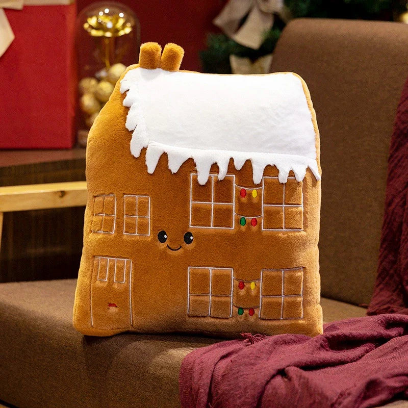 Plush Christmas Tree Cushion