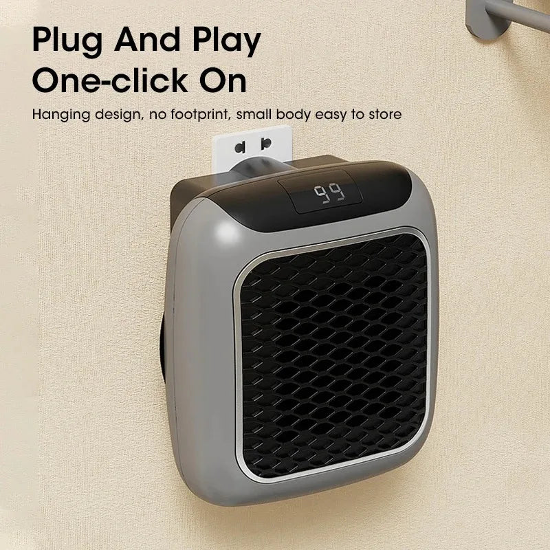 800W EMBERWALL™ Wall-Mounted Mini Heater